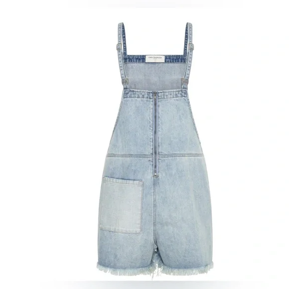 Free People One Teaspoon HENDRIXE PINI DENIM PLAYSUIT. NWOT. - Picture 6 of 6